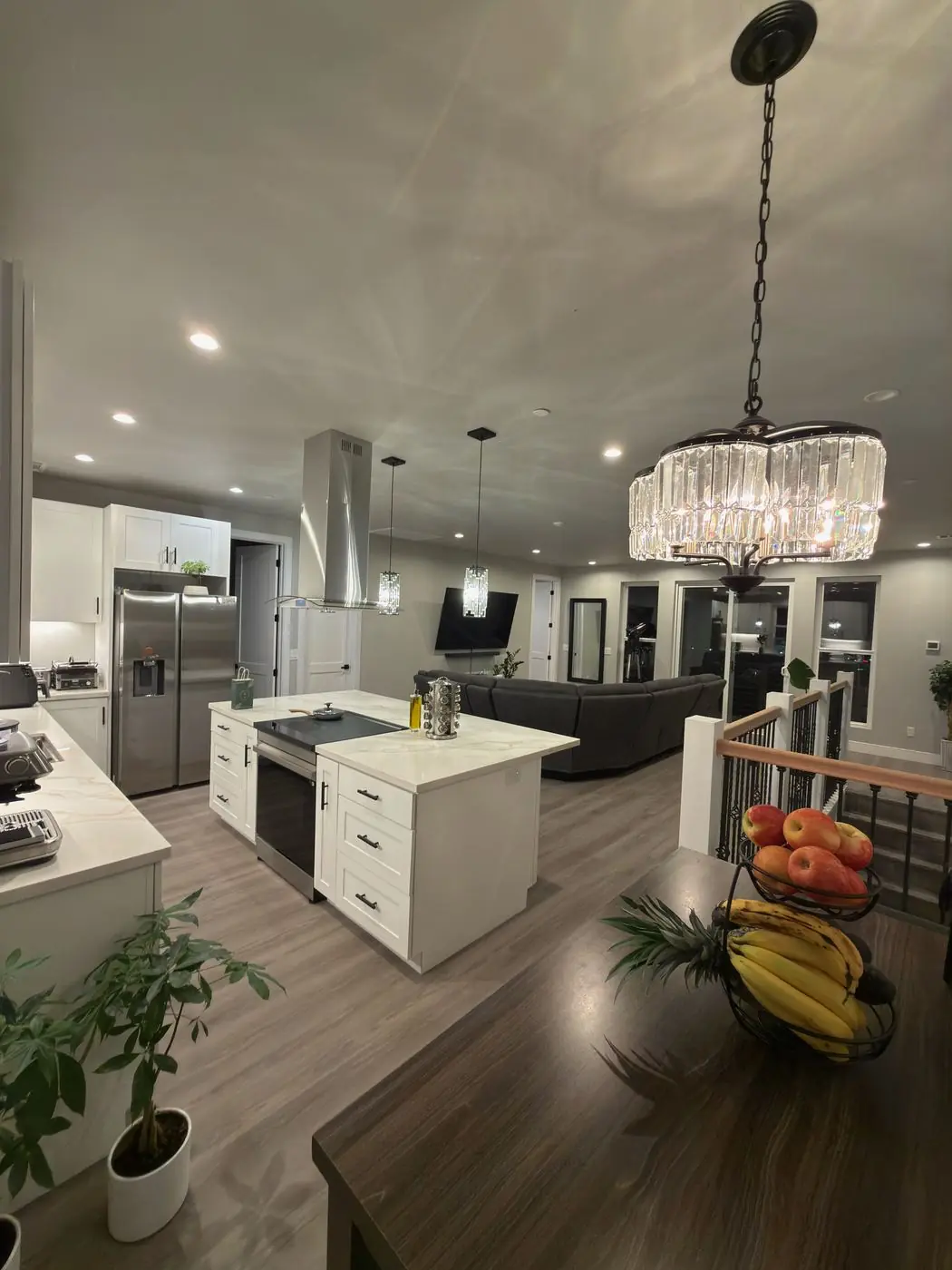 Kitchen & Living Remodel — after