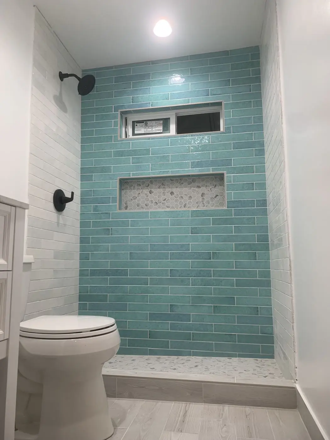 Subway Tile Shower — after